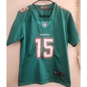 Miami Dolphins Jersey Number 15 Wilson NFL Size Large